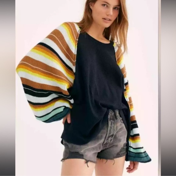 We The Free Rainbow Dreams Pullover Top Size Medium - Picture 1 of 7